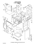 Diagram for 02 - Oven Parts