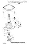 Diagram for 04 - Gearcase, Motor And Pump Parts