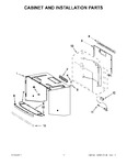 Diagram for 06 - Cabinet And Installation Parts