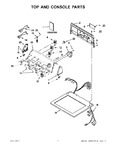 Diagram for 01 - Top And Console Parts