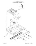 Diagram for 01 - Cooktop Parts