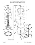 Diagram for 03 - Basket And Tub Parts