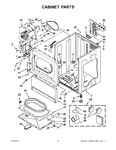 Diagram for 02 - Cabinet Parts