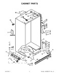 Diagram for 01 - Cabinet Parts