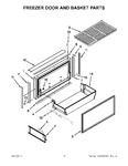 Diagram for 07 - Freezer Door And Basket Parts