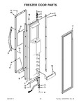 Diagram for 10 - Freezer Door Parts