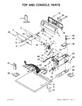 Diagram for 01 - Top And Console Parts