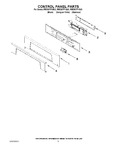 Diagram for 03 - Control Panel Parts