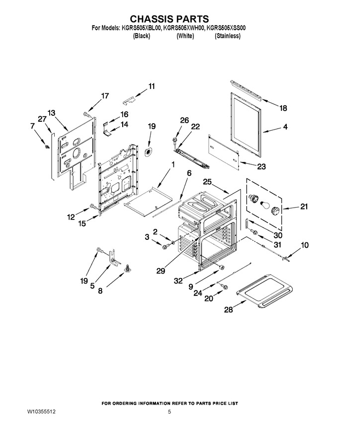 Diagram for KGRS505XSS00