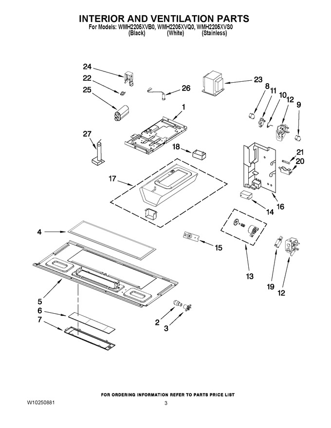 Diagram for WMH2205XVS0