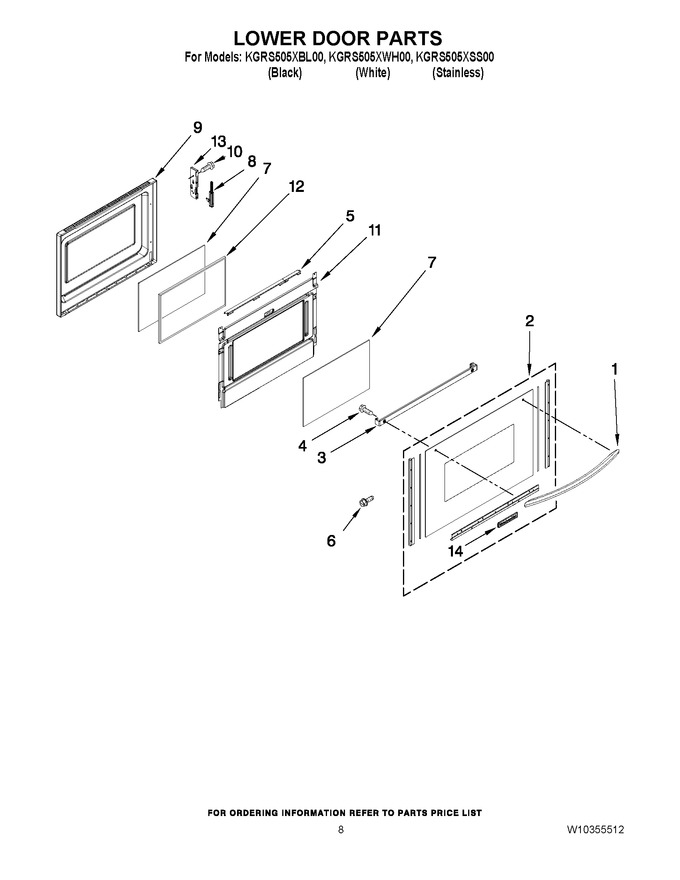 Diagram for KGRS505XBL00