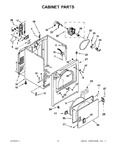 Diagram for 02 - Cabinet Parts