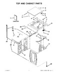 Diagram for 01 - Top And Cabinet Parts