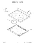 Diagram for 01 - Cooktop Parts