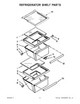 Diagram for 04 - Refrigerator Shelf Parts