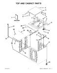 Diagram for 02 - Top And Cabinet Parts