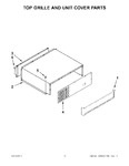 Diagram for 09 - Top Grille And Unit Cover Parts