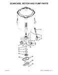 Diagram for 05 - Gearcase, Motor And Pump Parts