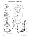 Diagram for 04 - Basket And Tub Parts