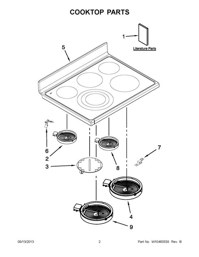 Diagram for KERS505XBL02