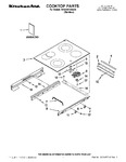 Diagram for 01 - Cooktop Parts