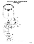 Diagram for 04 - Gearcase, Motor And Pump Parts