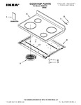 Diagram for 01 - Cooktop Parts