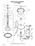 Diagram for 03 - Basket And Tub Parts