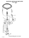 Diagram for 04 - Gearcase, Motor And Pump Parts