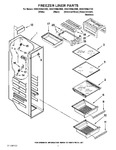 Diagram for 04 - Freezer Liner Parts