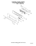 Diagram for 06 - Control Panel Parts