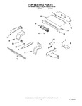 Diagram for 05 - Top Venting Parts