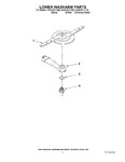 Diagram for 11 - Lower Washarm Parts