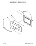 Diagram for 04 - Microwave Door Parts