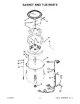 Diagram for 04 - Basket And Tub Parts