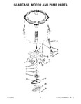 Diagram for 05 - Gearcase, Motor And Pump Parts