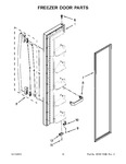 Diagram for 07 - Freezer Door Parts