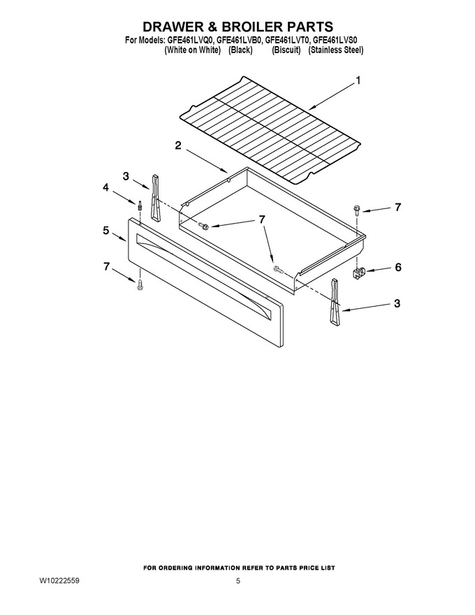 Diagram for GFE461LVB0