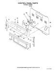 Diagram for 02 - Control Panel Parts