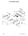 Diagram for 08 - Top Venting Parts