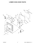 Diagram for 04 - Lower Oven Door Parts