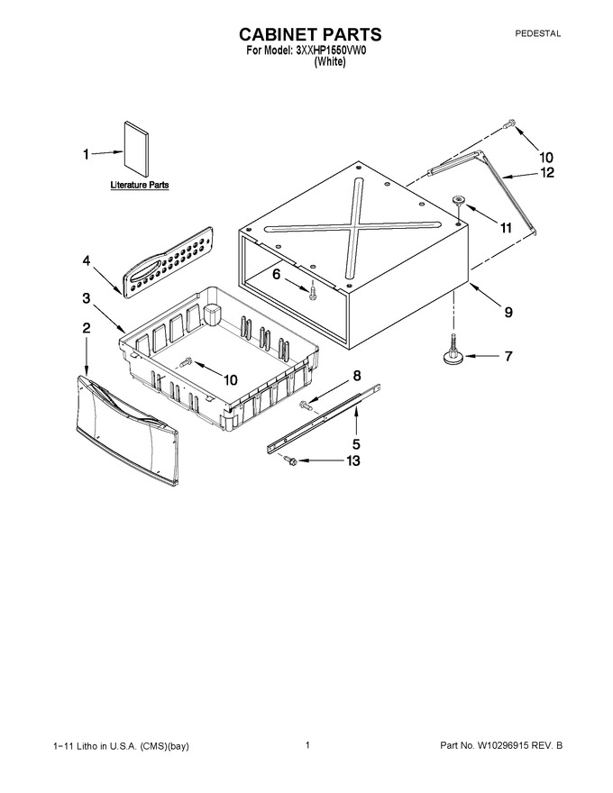 Diagram for 3XXHP1550VW0