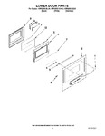 Diagram for 05 - Lower Door Parts