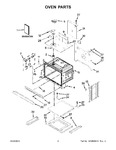 Diagram for 02 - Oven Parts