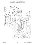 Diagram for 07 - Washer Cabinet Parts