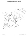 Diagram for 06 - Lower Oven Door Parts