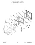 Diagram for 04 - Oven Door Parts