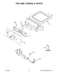 Diagram for 02 - Top And Console Parts