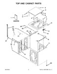 Diagram for 02 - Top And Cabinet Parts