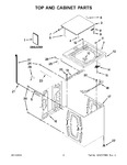 Diagram for 02 - Top And Cabinet Parts